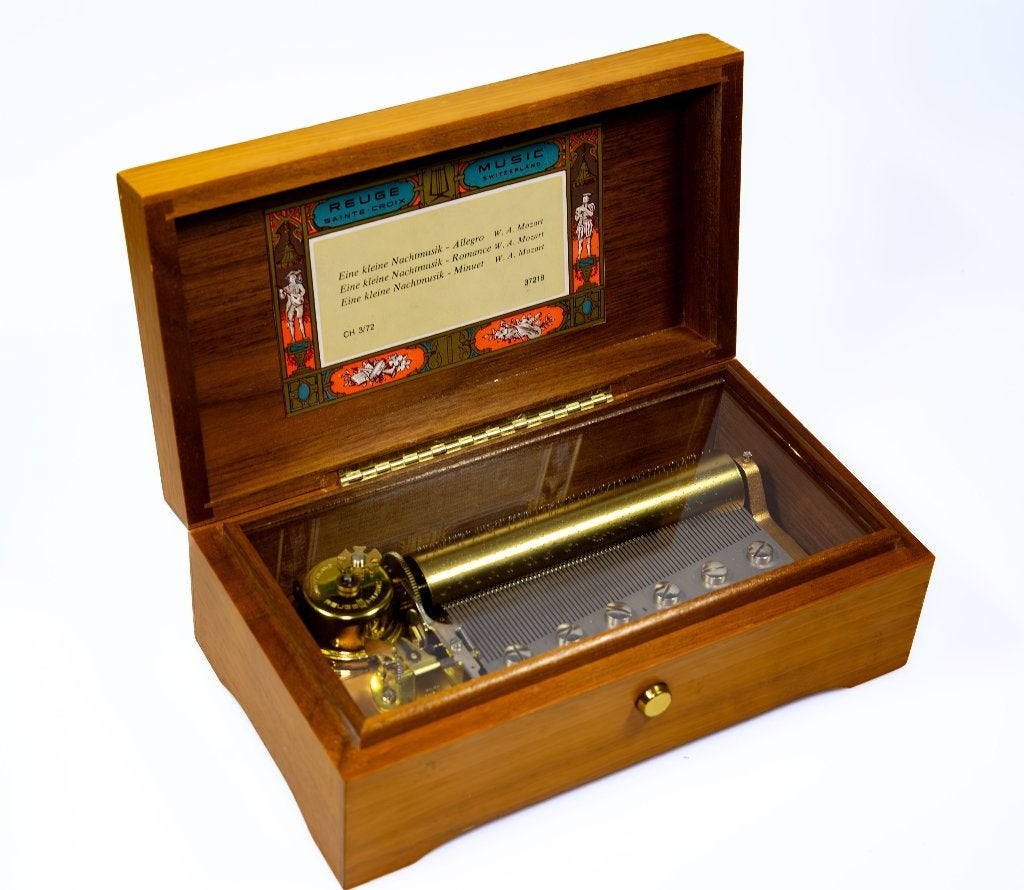 Reuge speeldoos Muziekdoos 3.72 Mozart, Ophalen of Verzenden