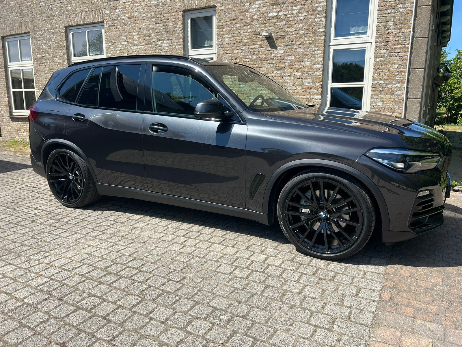 BMW X5 Xdrive45e 394pk LED Pano Trekh Massage Vol opties!!, Auto's, Parkeerassistent, Zwart, 2410 kg, Vierwielaandrijving