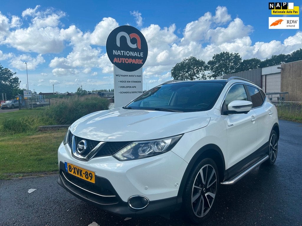 Nissan Qashqai 2014 * 1.2 Tekna * AUTOMAAT * PANO * NAVI * L, Auto's, Nissan, Bedrijf, Te koop, Qashqai, 360° camera, ABS, Achteruitrijcamera