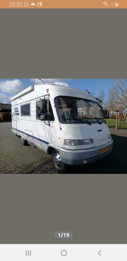 Goed onderhouden Hymer camper met zonnepanelen en airco, Caravans en Kamperen, Ringverwarming, Luifel, Particulier, Hymer