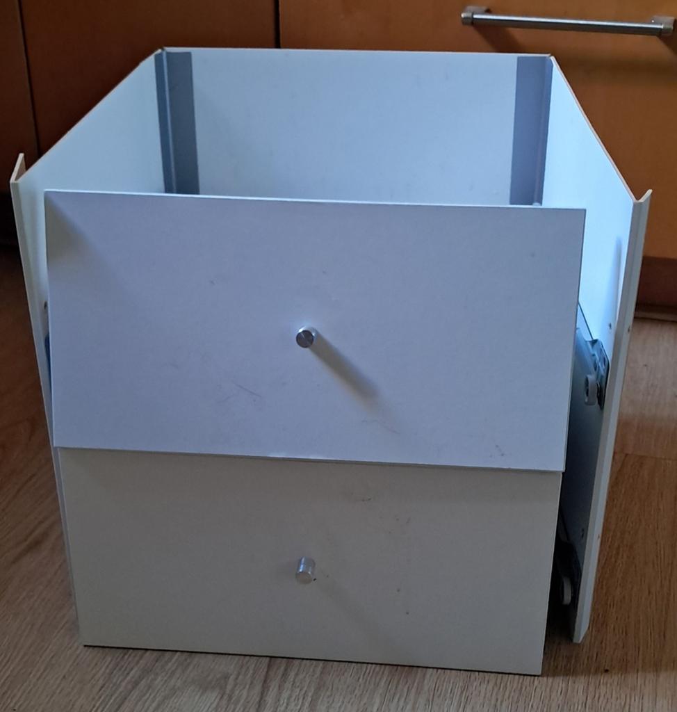 2x inzetstuk lades Ikea Kallax of Expedit, Gebruikt, Minder dan 100 cm, 25 tot 50 cm, 50 tot 100 cm