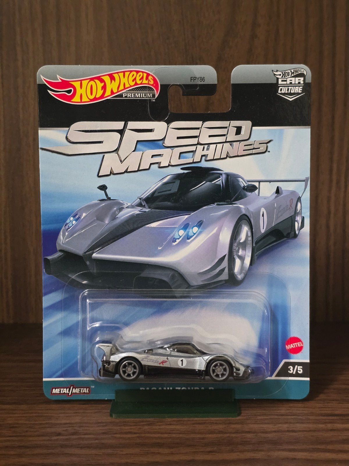 Hot Wheels Premium Speed Machines Pagani Zonda R, Ophalen of Verzenden