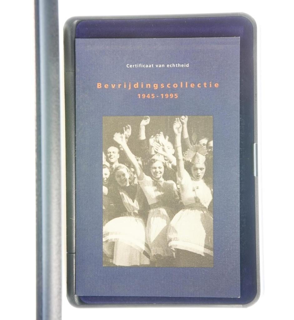 Nederland Bevrijdingscollectie 1945-1995 50 jaar Bevrijding, Setje, Koningin Beatrix, Zilver, Overige waardes