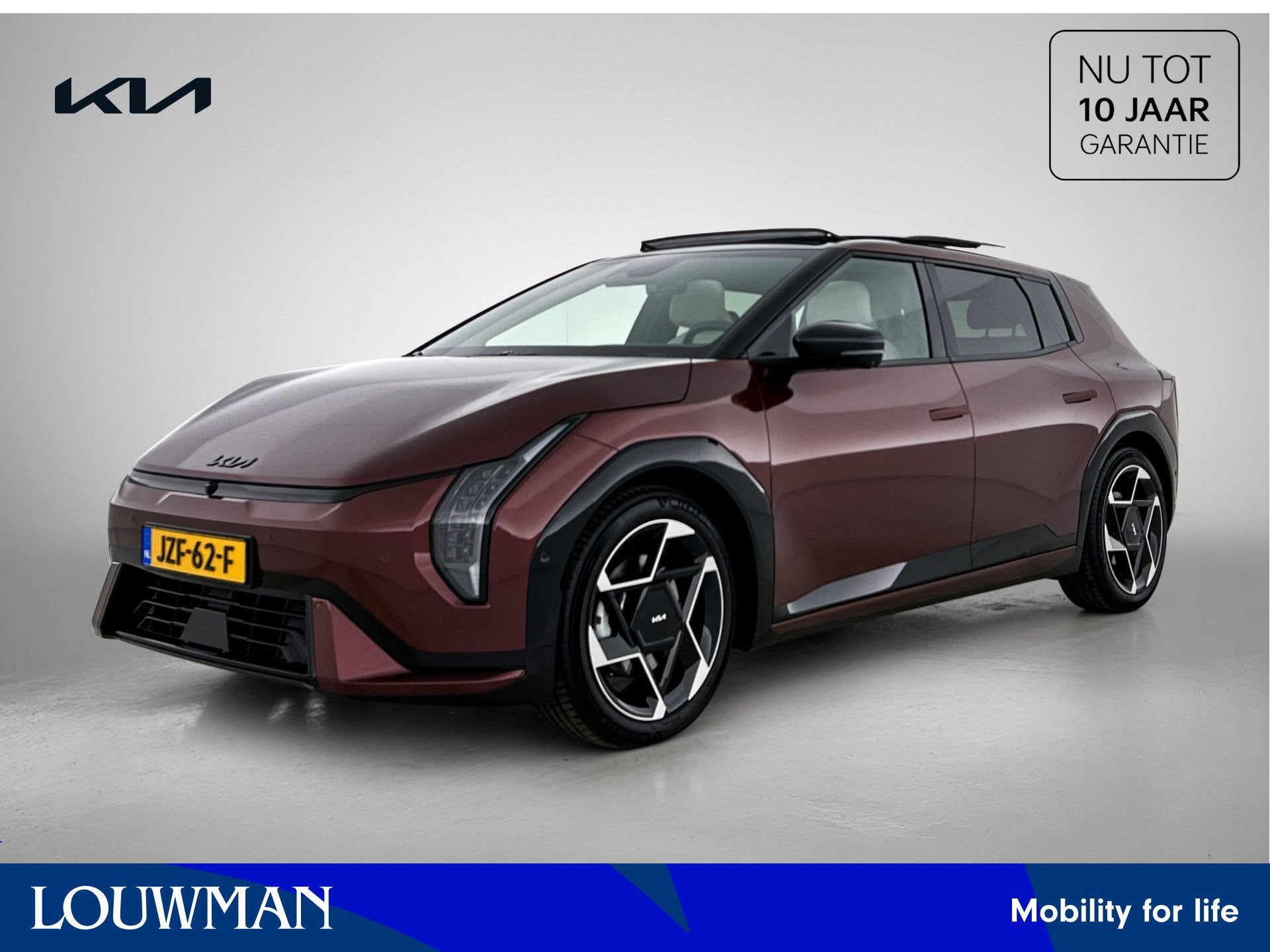 Kia EV4 GT-PlusLine 81.4 kWh Stoelverwarming | stoelverkoeli, Auto's, Zwart, Adaptive Cruise Control, 204 pk, 1000 kg