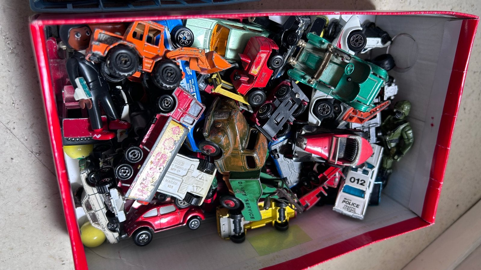 Grote collectie Matchbox en andere die-cast auto's, Kinderen en Baby's, Speelgoed | Speelgoedvoertuigen, Ophalen, Gebruikt