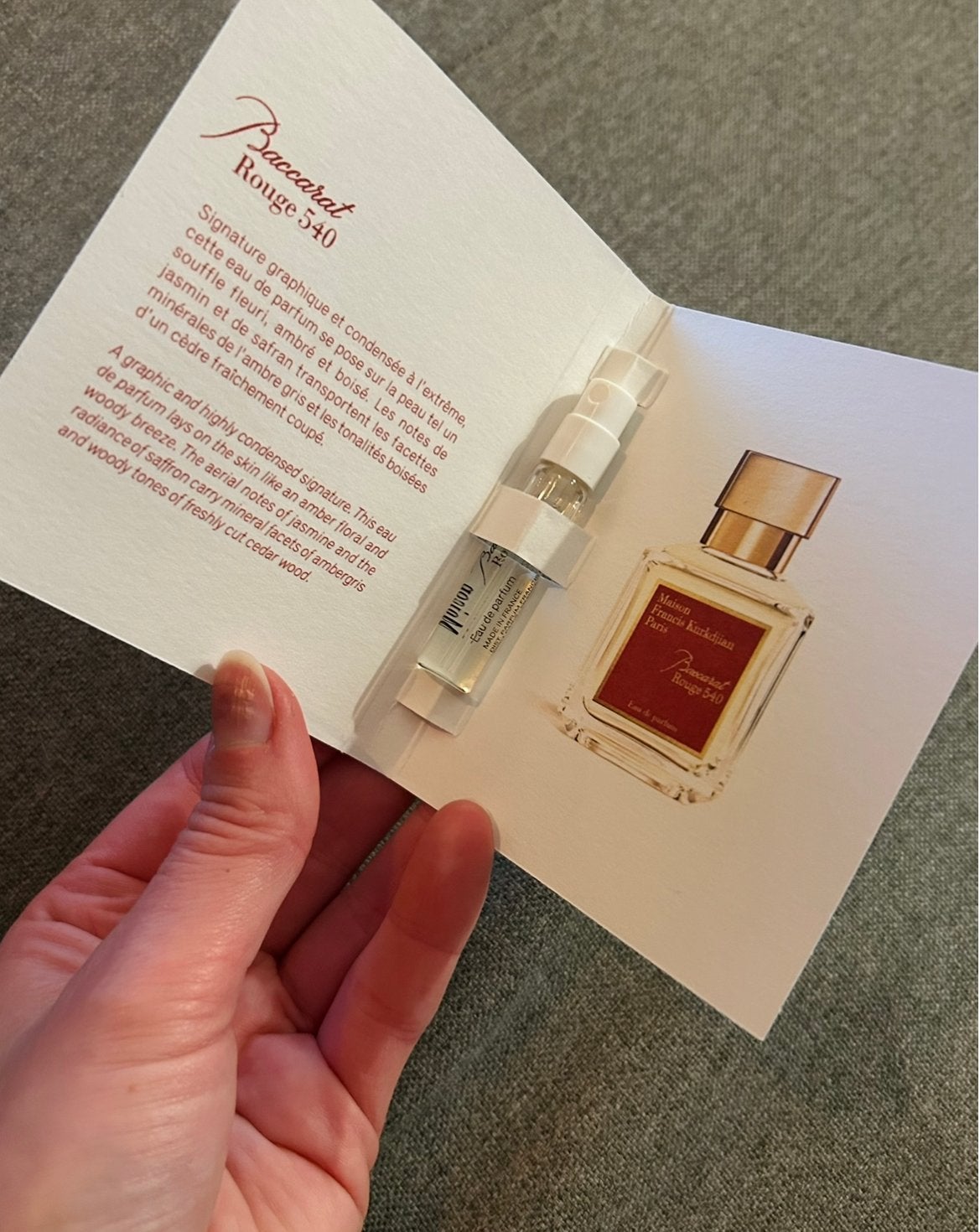Maison Francis Kurkdjian Baccarat Rouge 540 Eau de Parfum, Verzenden, Nieuw