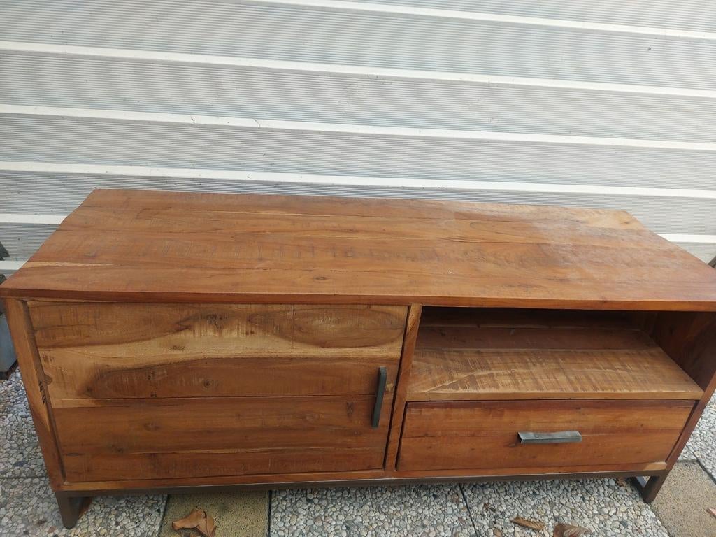 Tv meubel Elba van Feelings wonen, Gebruikt, 100 tot 150 cm, Minder dan 100 cm, Industrieel, Robuust