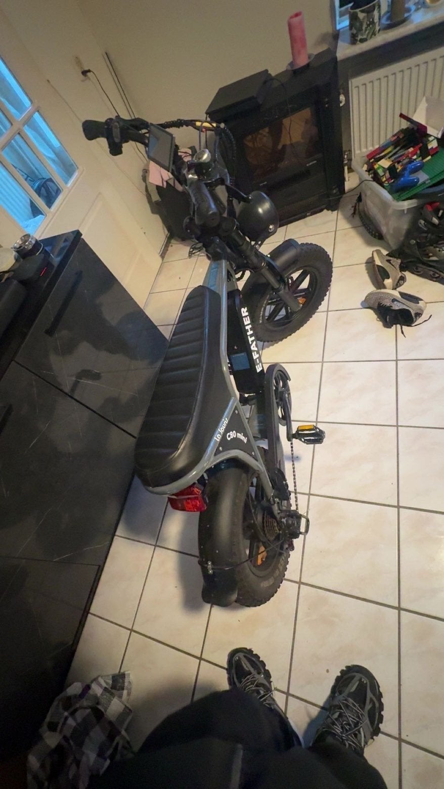 Fatbike v8 mini, Fietsen en Brommers, Minibikes, Midibikes en Pitbikes, Ophalen of Verzenden, Zo goed als nieuw, Overige typen