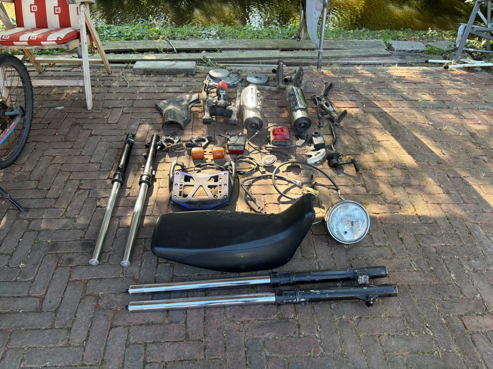 Honda SLR650 onderdelen, Ophalen of Verzenden, Gebruikt