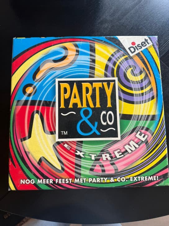 Party & Co extreem, Hobby en Vrije tijd, Gezelschapsspellen | Bordspellen, Drie of vier spelers, Ophalen of Verzenden, Gebruikt