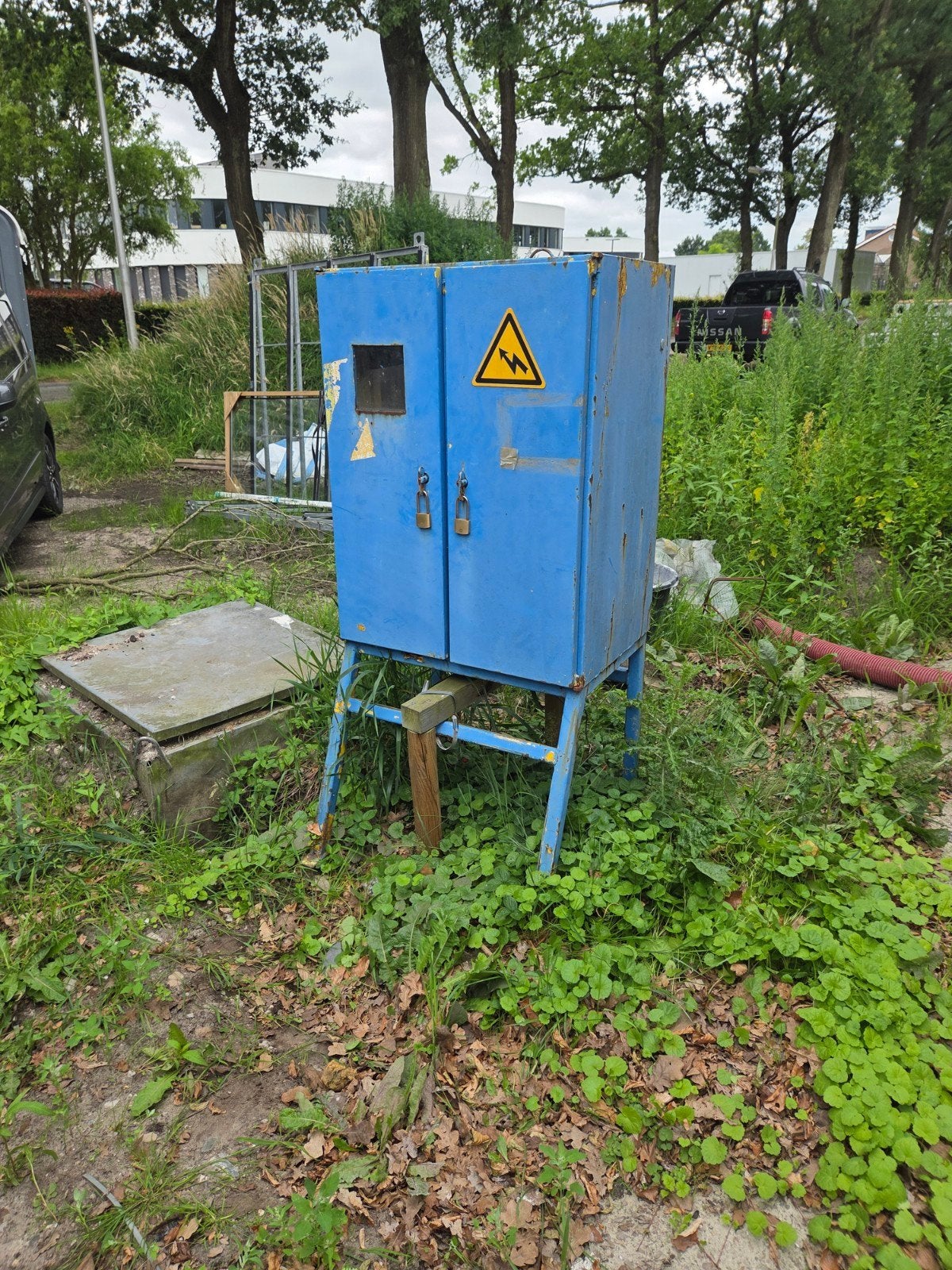 Bouwaansluiting compleet electra en water, Doe-het-zelf en Verbouw, Elektra en Kabels, Ophalen, Gebruikt, Overige typen