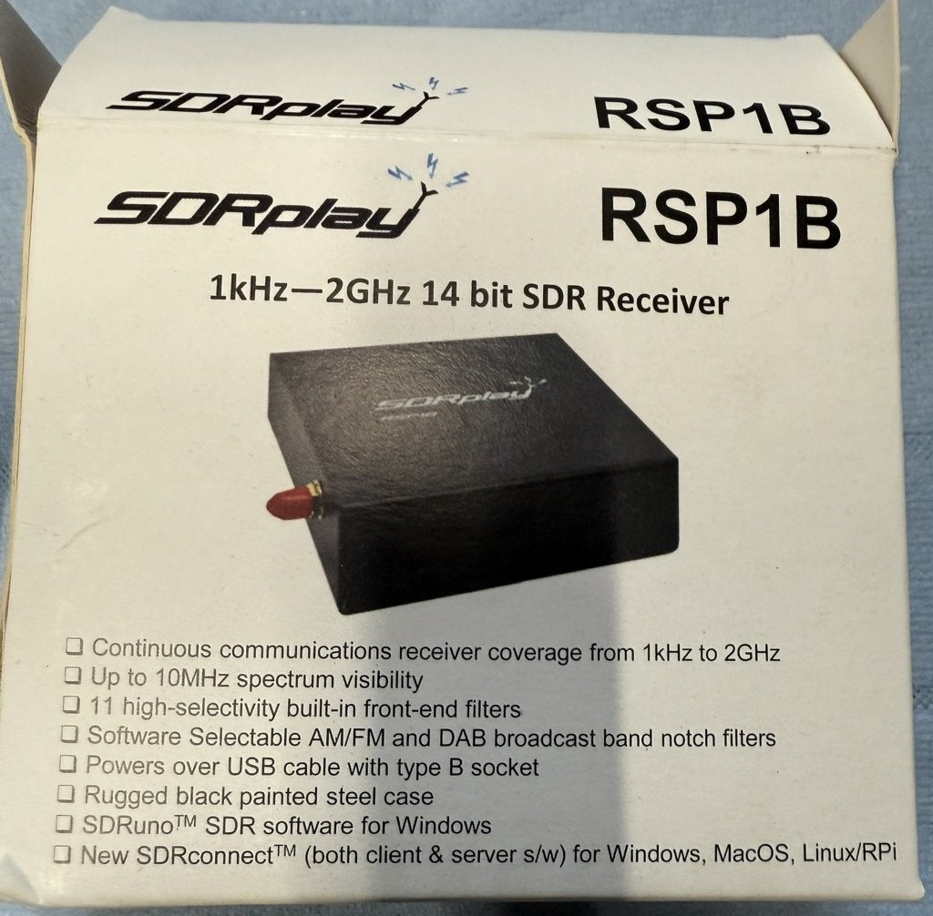 SDRplay   RSP1B in doos, Ophalen of Verzenden, Nieuw, Ontvanger