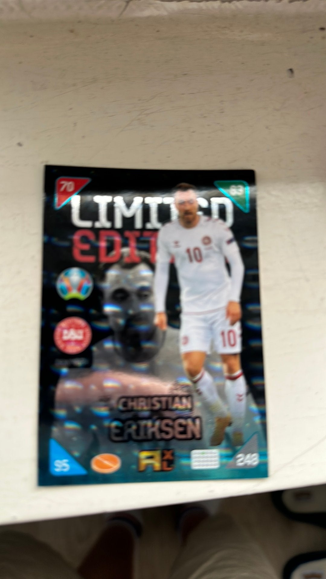 Christian eriksen limited edition, Ophalen, Zo goed als nieuw, Plaatje