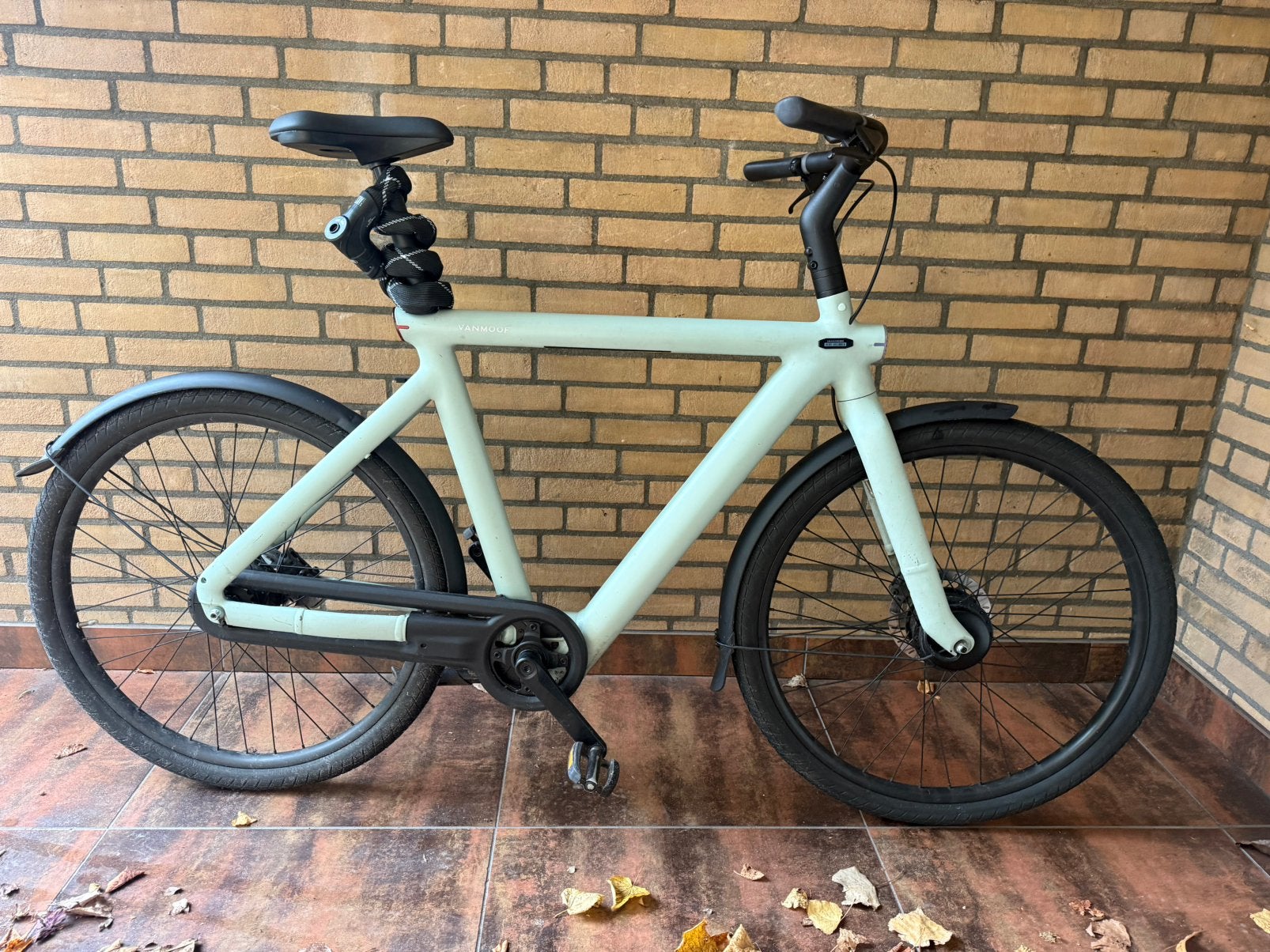 VanMoof S6 Pearl Mint, in nette staat, Ophalen, Zo goed als nieuw, Vanmoof