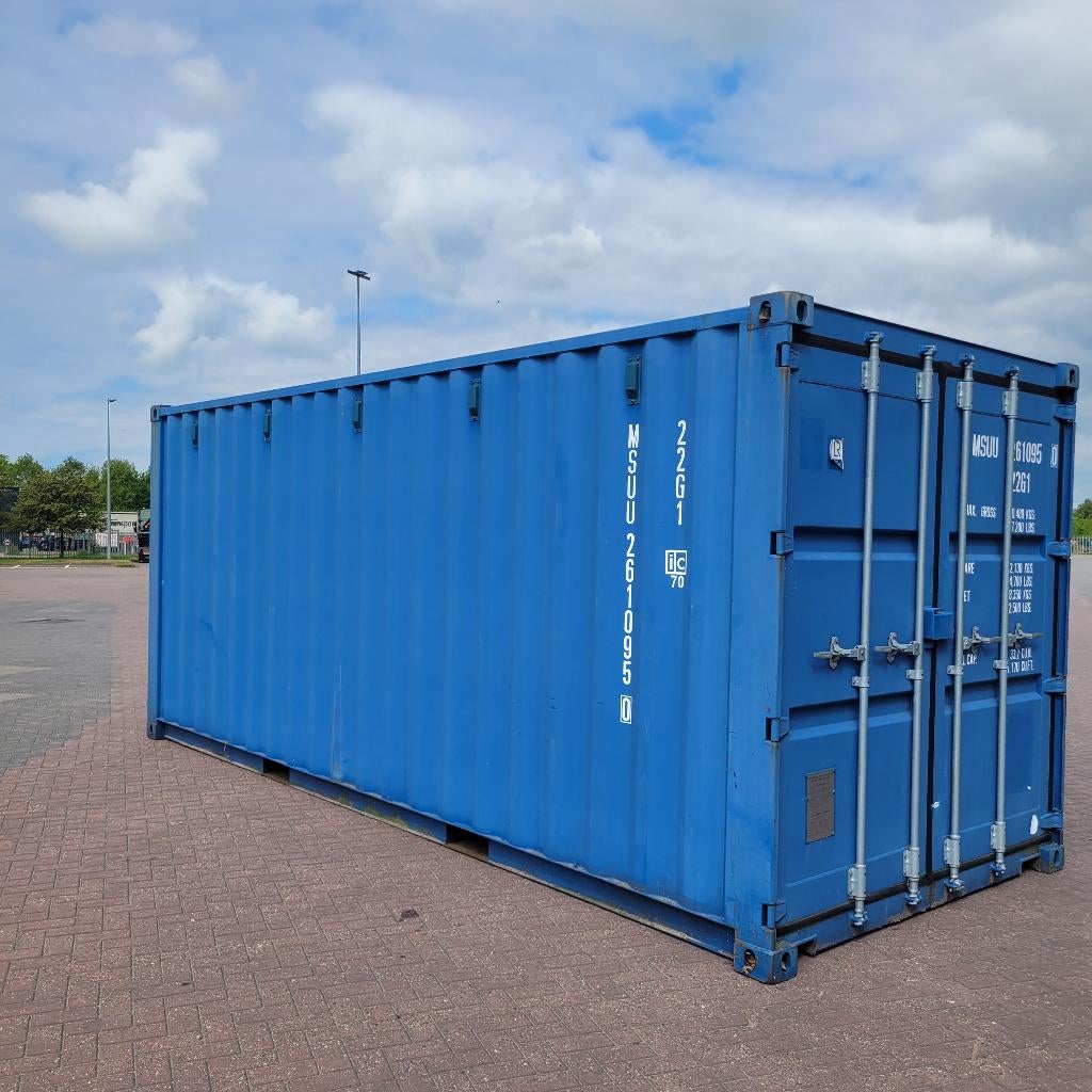 container 20 ft, Ophalen
