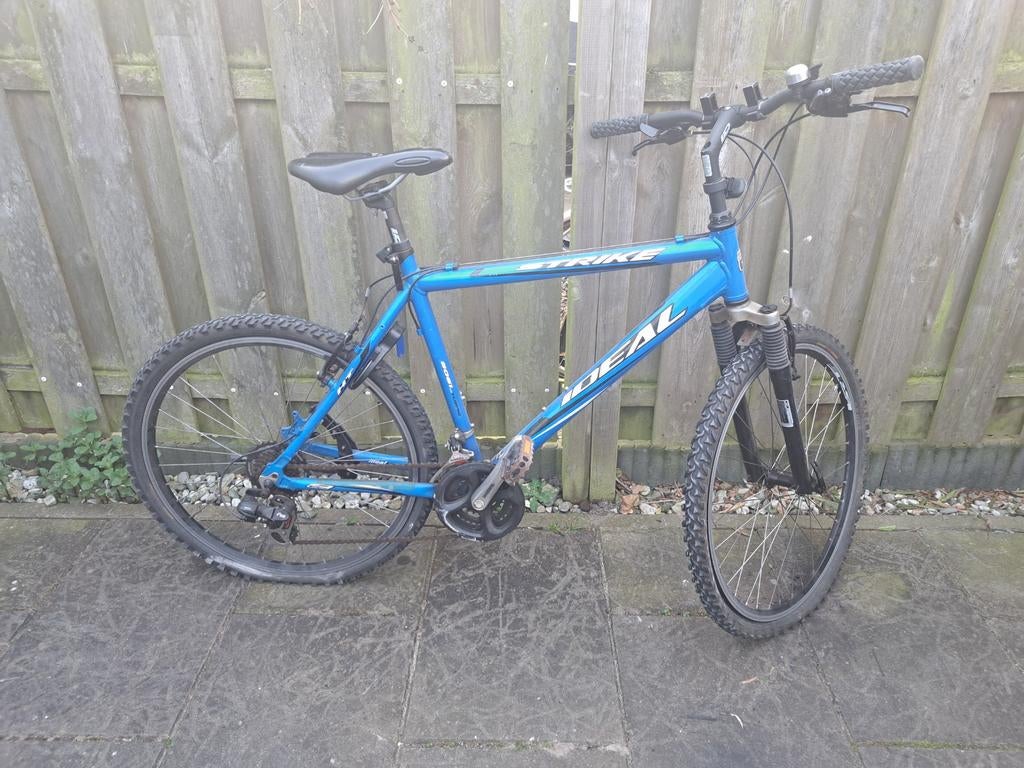 Herenfiets, Fietsen en Brommers, Ophalen, Gebruikt, Minder dan 10 versnellingen, Overige merken