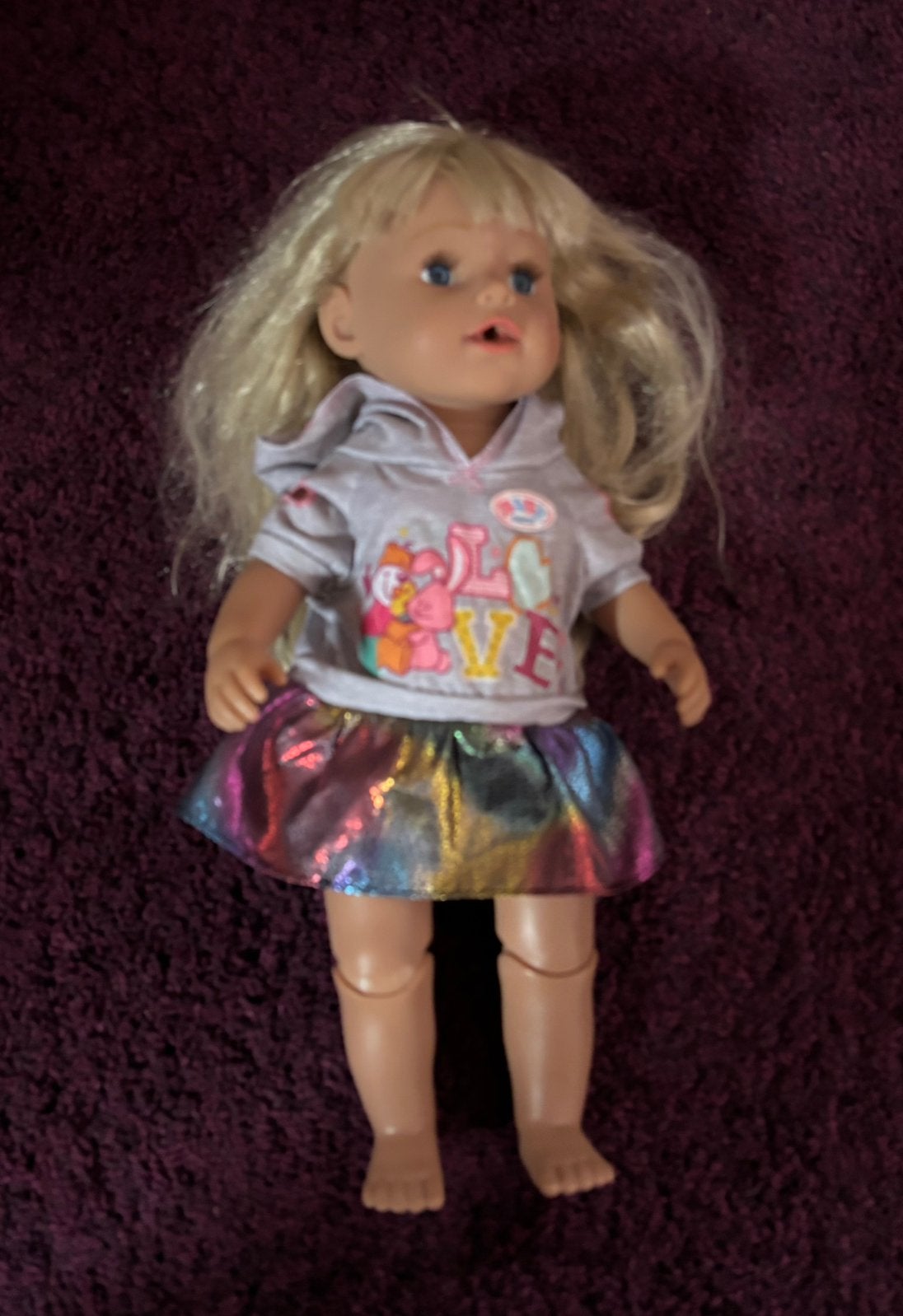 Babyborn met diverse kleding outfits, Ophalen of Verzenden, Zo goed als nieuw, Kleertjes