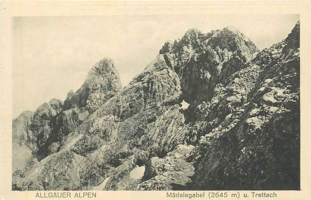 381-283-023 Allgauer Alpen, Verzenden, Voor 1920, Duitsland