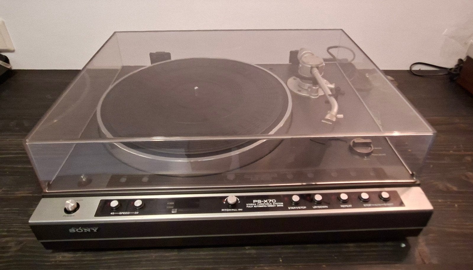 Sony PS-x70, Audio, Tv en Foto, Platenspelers, Ophalen, Gebruikt, Sony