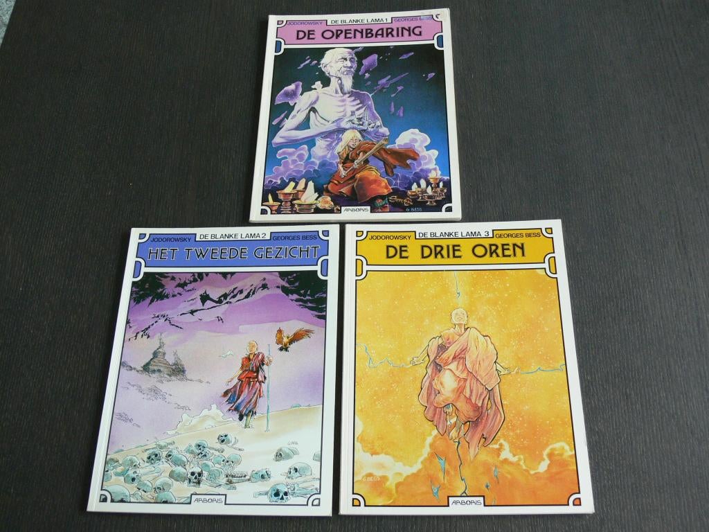 De blanke Lama - complete serie, Boeken, Complete serie of reeks, Ophalen of Verzenden, Zo goed als nieuw