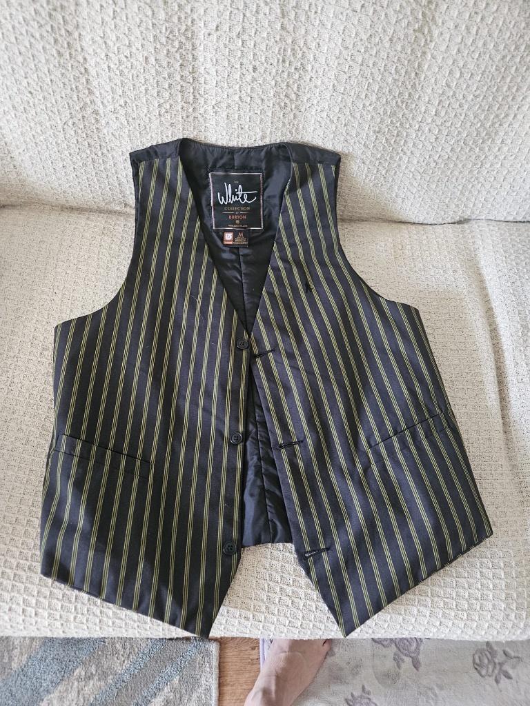 Gilet Burton White Collection, Kleding | Heren, Kostuums en Colberts, Ophalen of Verzenden, Zo goed als nieuw, Maat 48/50 (M)