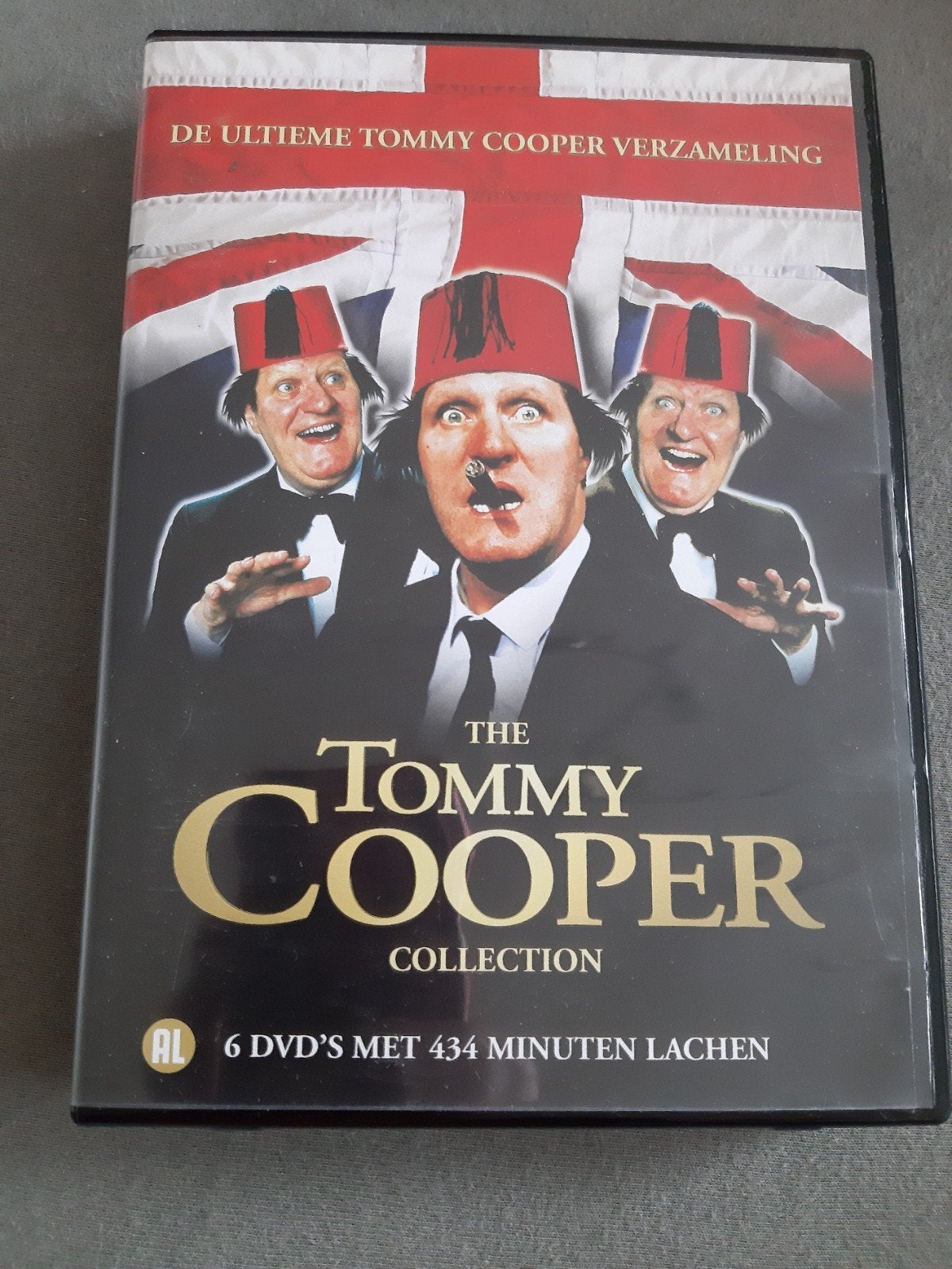 The Tommy Cooper Collection - 6 DVD's - Gebruikt, Alle leeftijden, Nederlands, Ophalen of Verzenden, Britse komedie