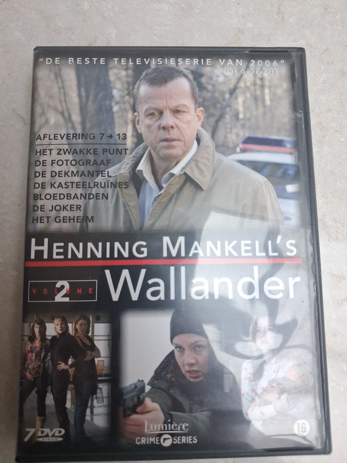 Henning Mankell's Wallander - Volume 2 (7 DVD Boxset), Vanaf 16 jaar, Misdaad, Nederlands, Ophalen of Verzenden