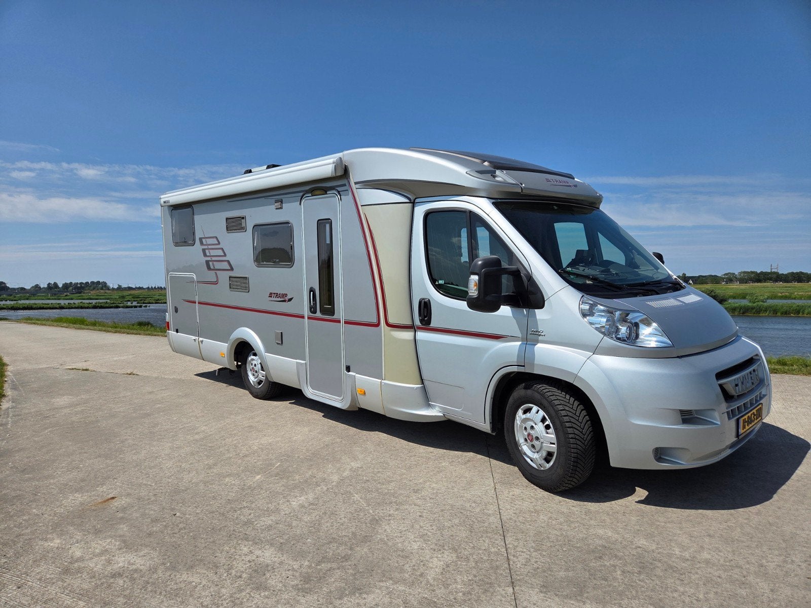 Hymer Tramp 674 SL. Fiat 3.0 Mjet ,bj 2011,enkele bedden, Ringverwarming, Fiat, 6 tot 7 meter, Koelkast