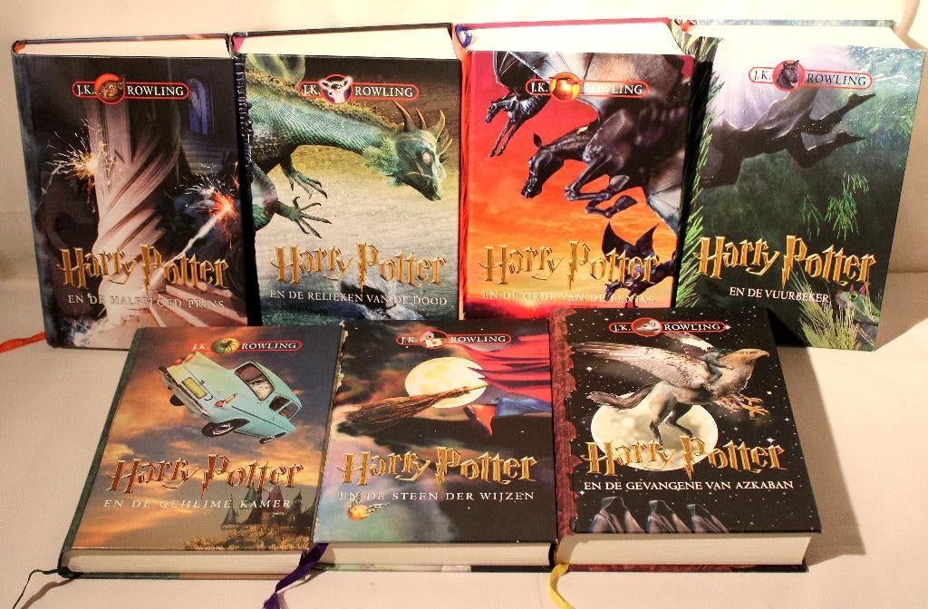 Harry Potter-boeken, Ophalen of Verzenden, Gebruikt, Boek of Poster
