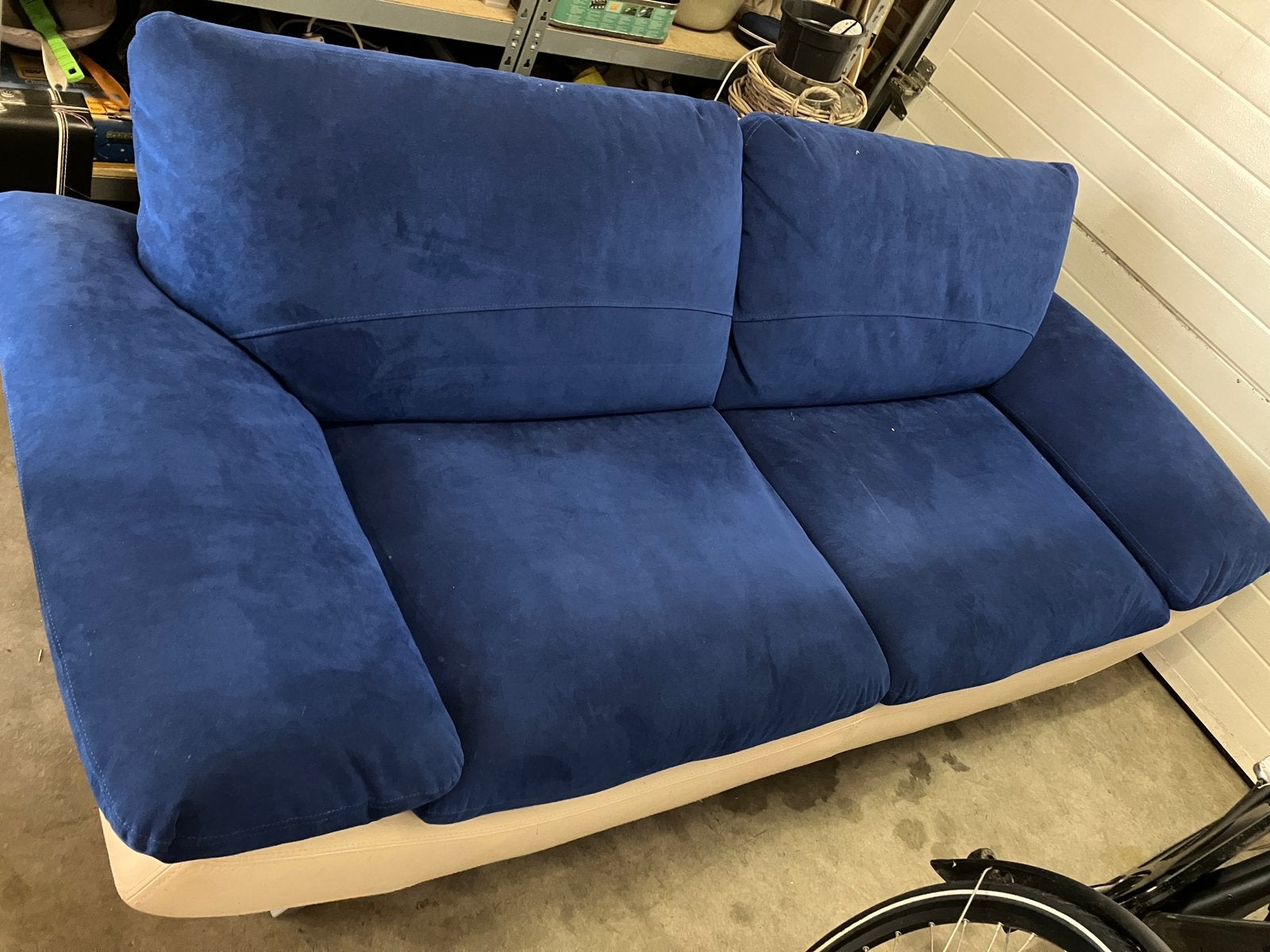 Mooie bank van Chateau d'Ax, Ophalen, Stof, Driepersoons, 75 tot 100 cm