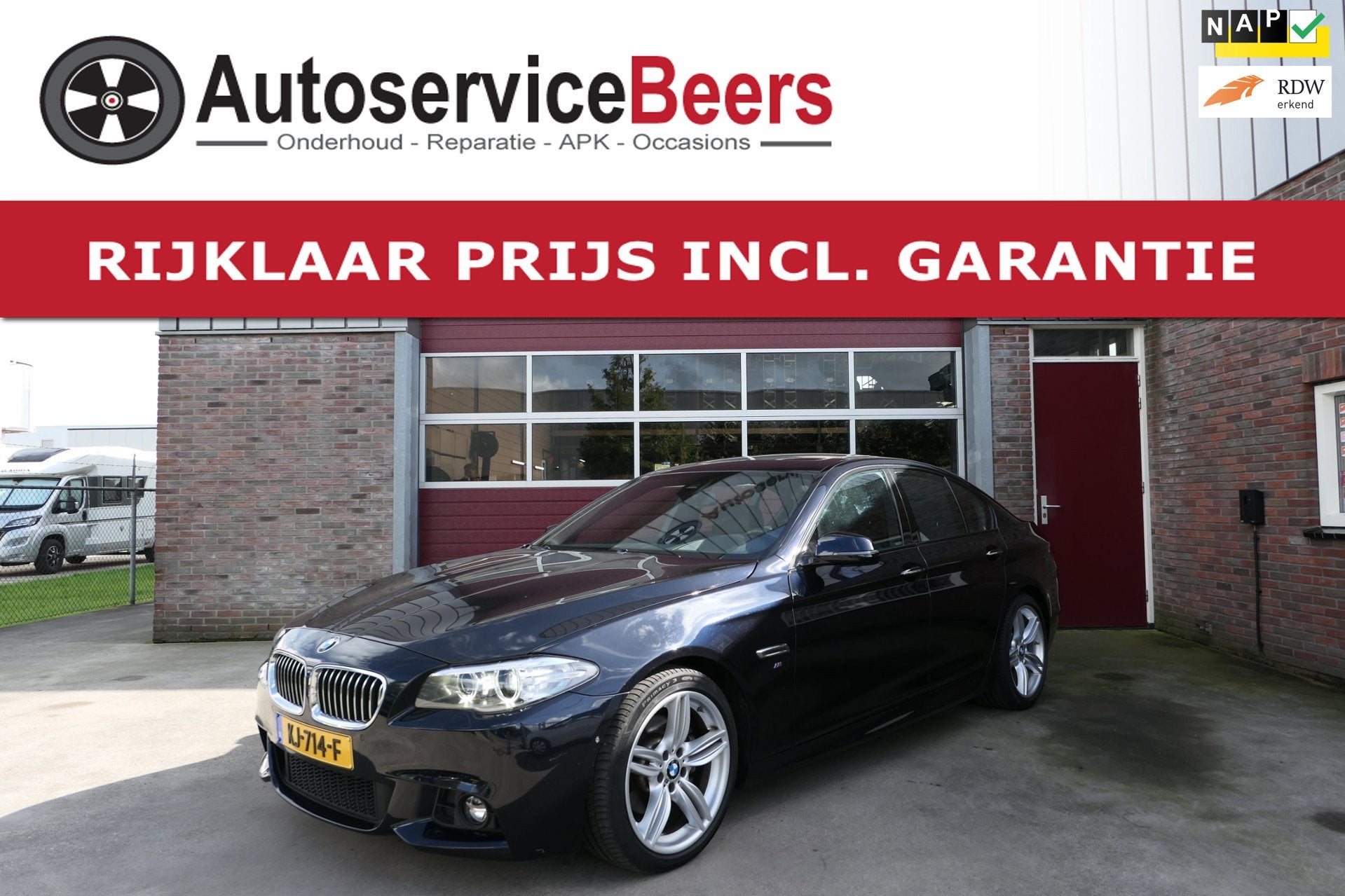 BMW 5-serie 520i M Sport Edition, Zeer Mooi, Full-options, C, Auto's, Automaat, Dealer onderhouden, Achterwielaandrijving, Gebruikt