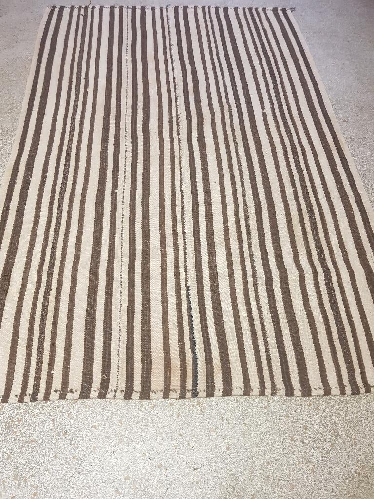 Moderne handgewoven kelim (Kilim) vloerkleed (Oriental rug), 100 tot 150 cm, Ophalen of Verzenden, Zo goed als nieuw, NA