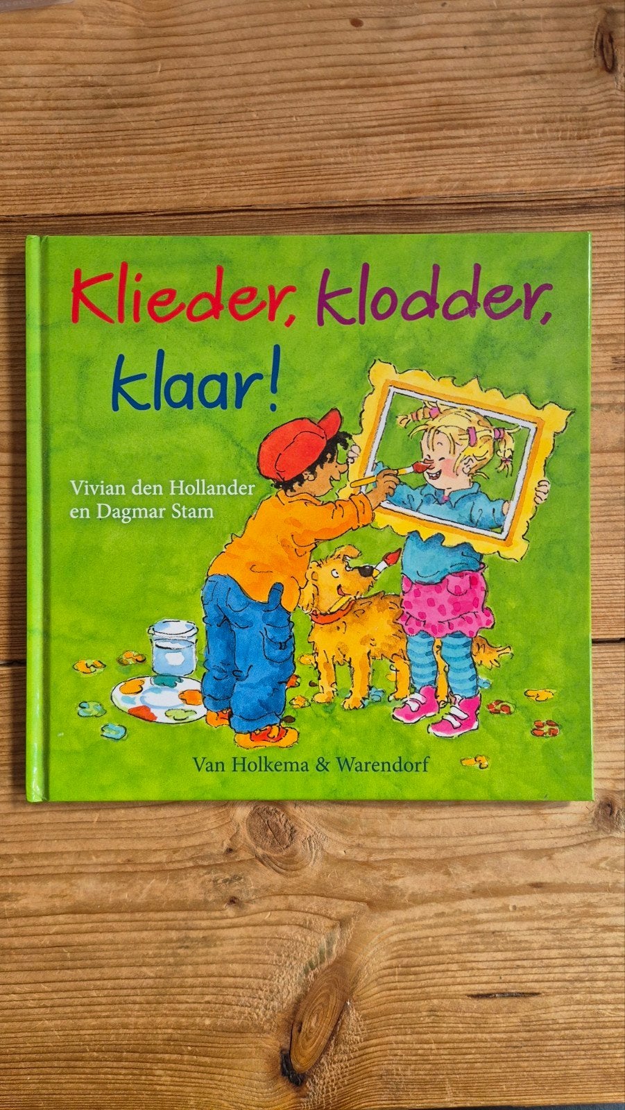 Klieder, klodder, klaar! - Vivian den Hollander, Ophalen of Verzenden, Gelezen, Vivian den Hollander en Dagmar Stam, Fictie algemeen