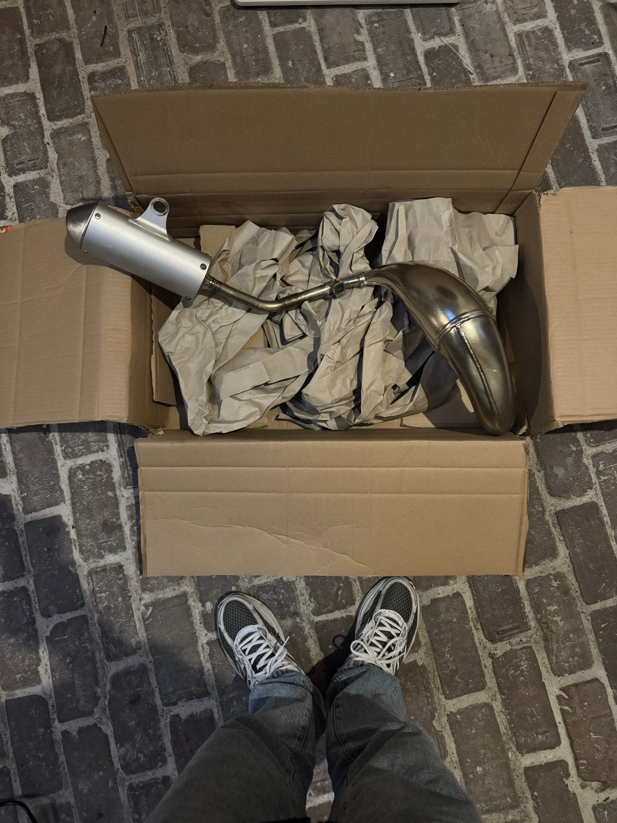 GasGas/ktm 85 uitlaat, Ophalen of Verzenden, Gebruikt
