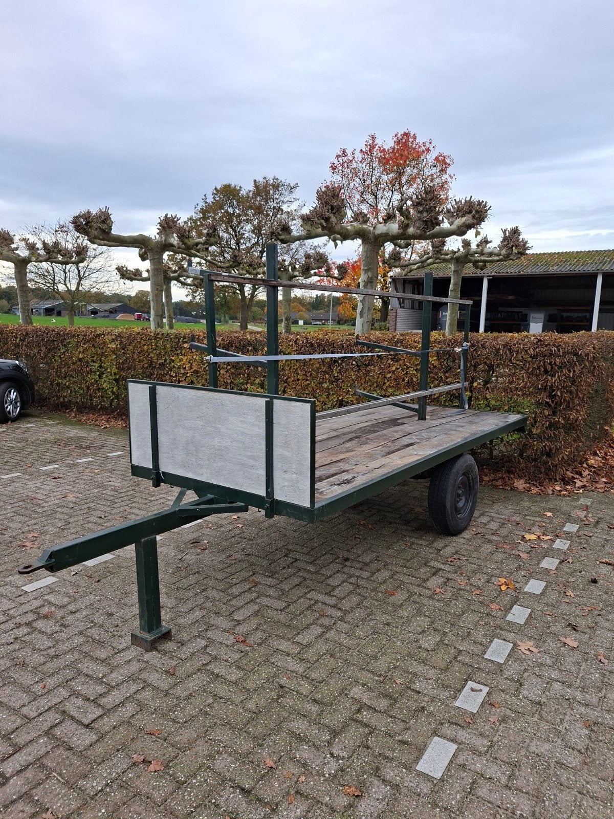 hinderniswagen, Ophalen, Springen