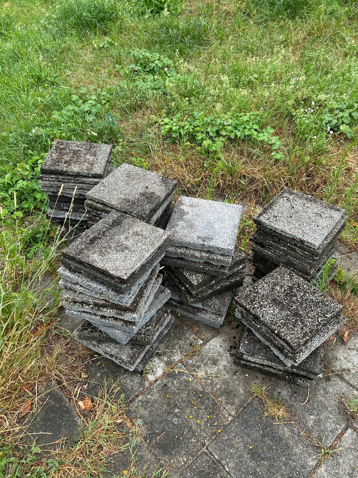 Gratis op te halen: Balkontegels 30x30, Ophalen, Gebruikt, Beton, Terrastegels