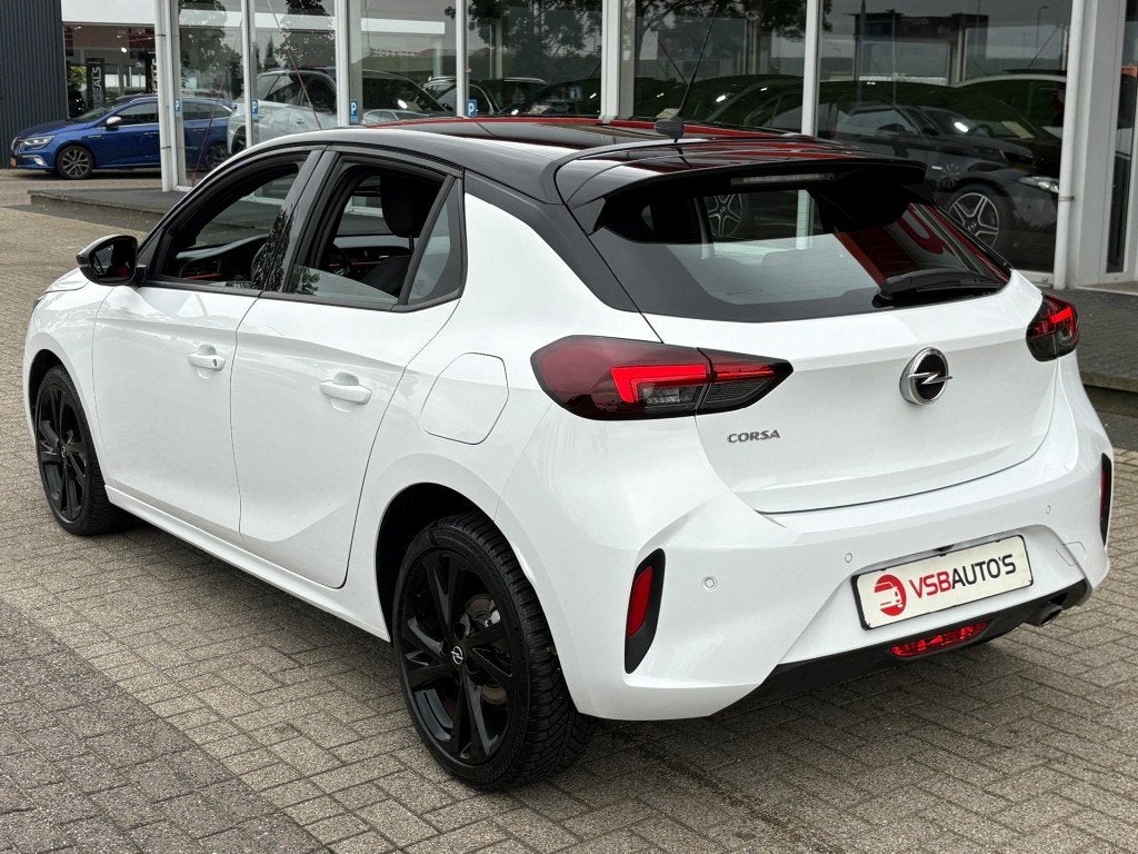 Opel CORSA 1.2 TURBO 100PK GS-LINE LED NAVIGATIE CAMERA CARP, Auto's, 101 pk, Gebruikt, Huisgarantie, 1199 cc