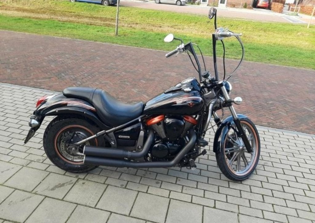 Kawasaki Vulcan Custom 900 uit 2009 2 cilinder 32641km, Motoren, 903 cc, 2 cilinders, Occasion, Particulier
