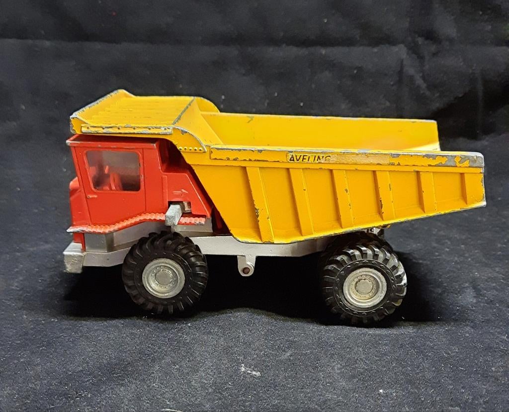 Dump truck Dinky toys aveling-barford centaur, beschrijving, Ophalen of Verzenden, Gebruikt, Bus of Vrachtwagen
