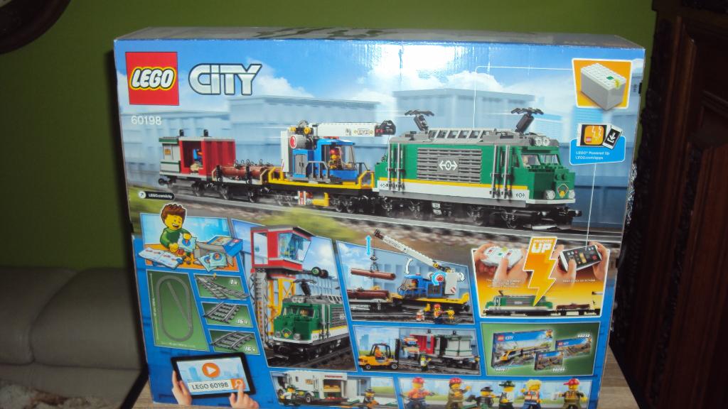 lego trein nieuw 60198, Overige thema's, Lego, Nieuw, Ophalen of Verzenden