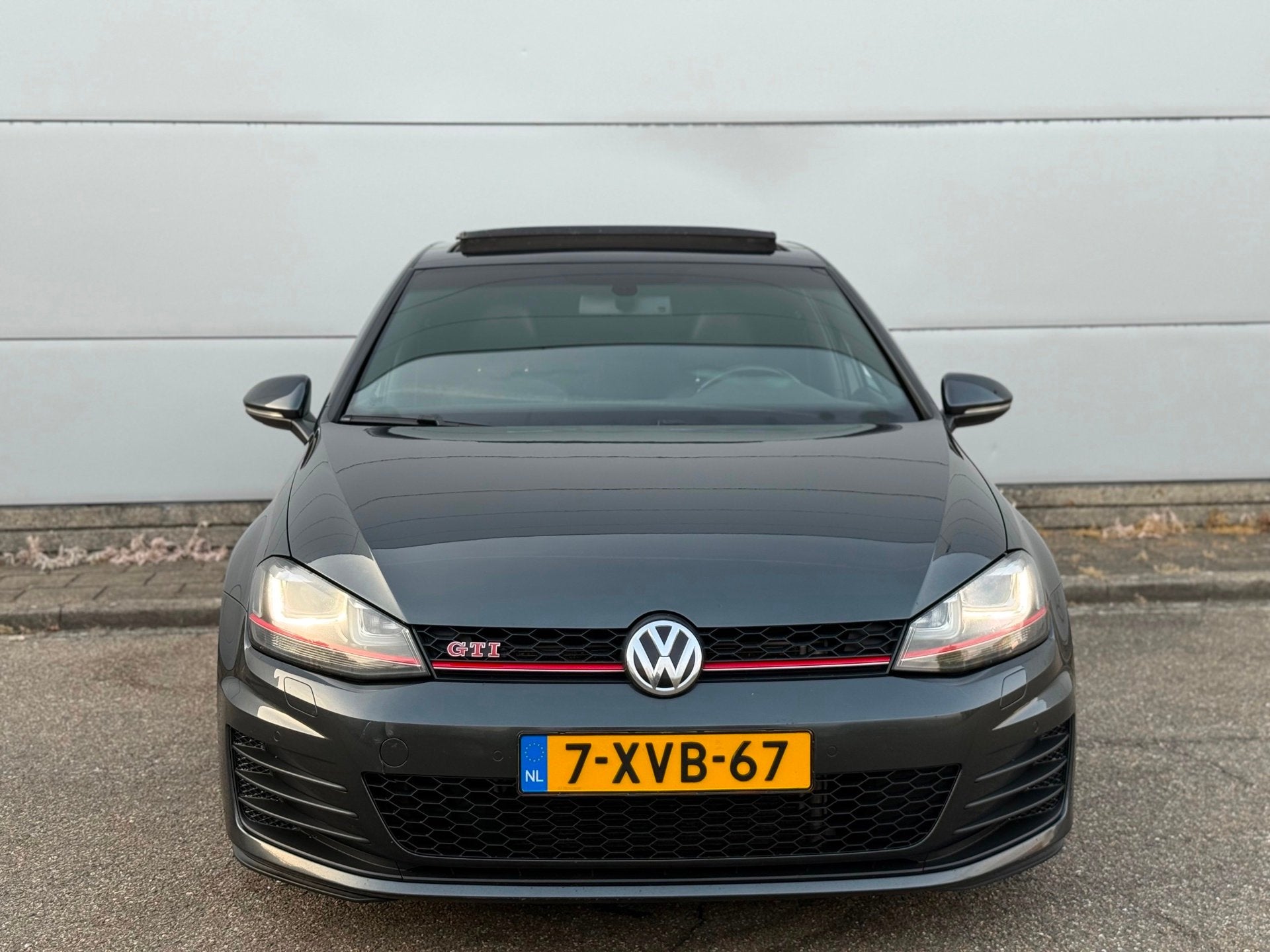 Volkswagen Golf 2.0 TSI GTI Performance DSG ORG NL|NAP|LEER|, Gebruikt, 4 cilinders, 1984 cc, Bedrijf