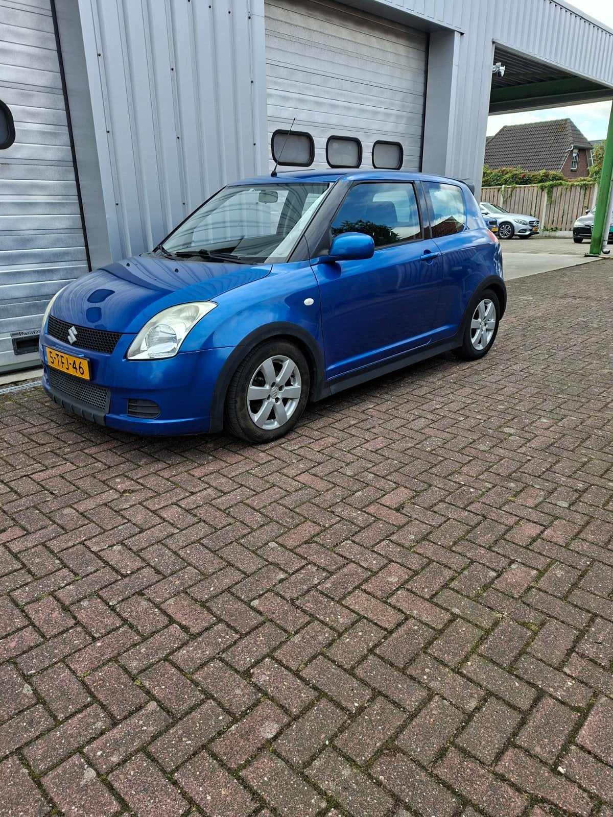 Suzuki Swift 1.3 3D 2007 Blauw, Auto's, Stof, Swift, Bedrijf, Handgeschakeld