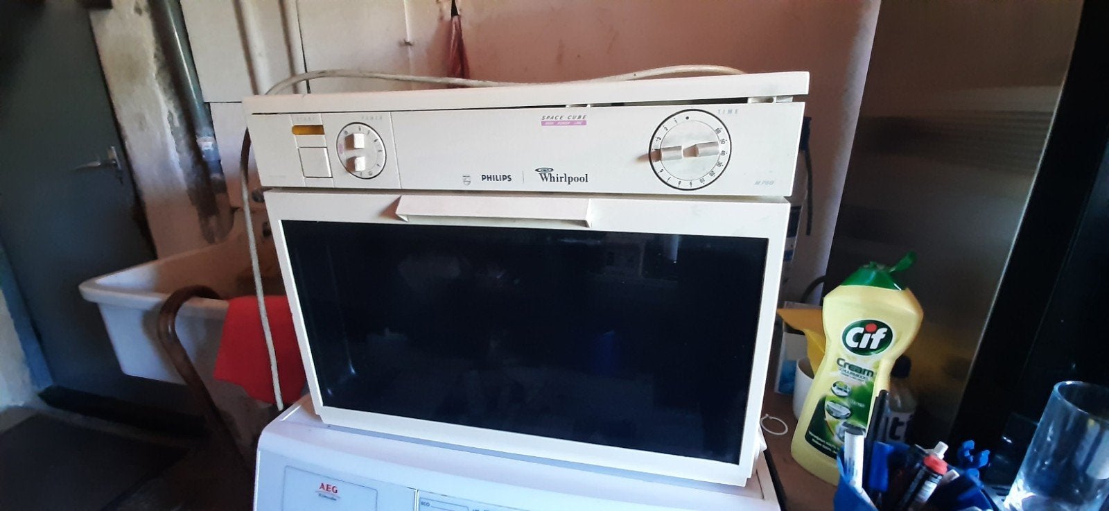 philips Whirlpool M 760 magnetron, Ophalen