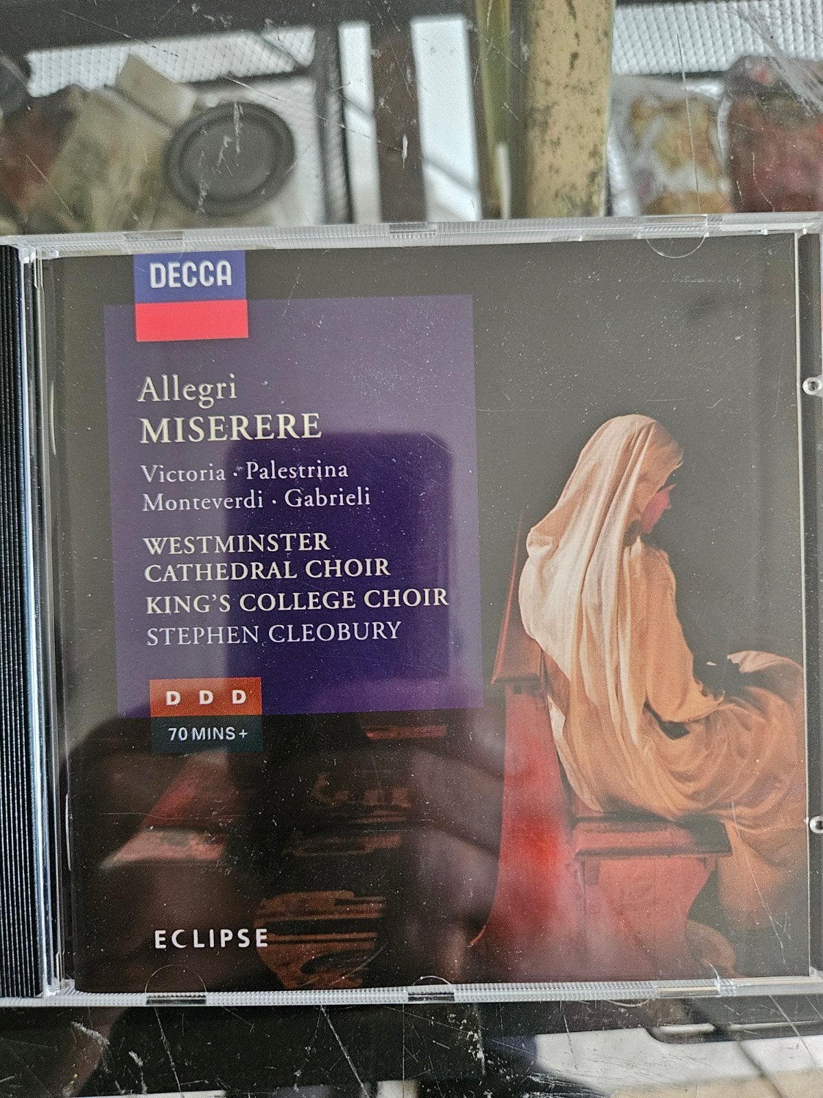 Allegri Miserere - Westminster Cathedral Choir CD, Overige componisten, Inclusief doosje, Ophalen of Verzenden, Zo goed als nieuw