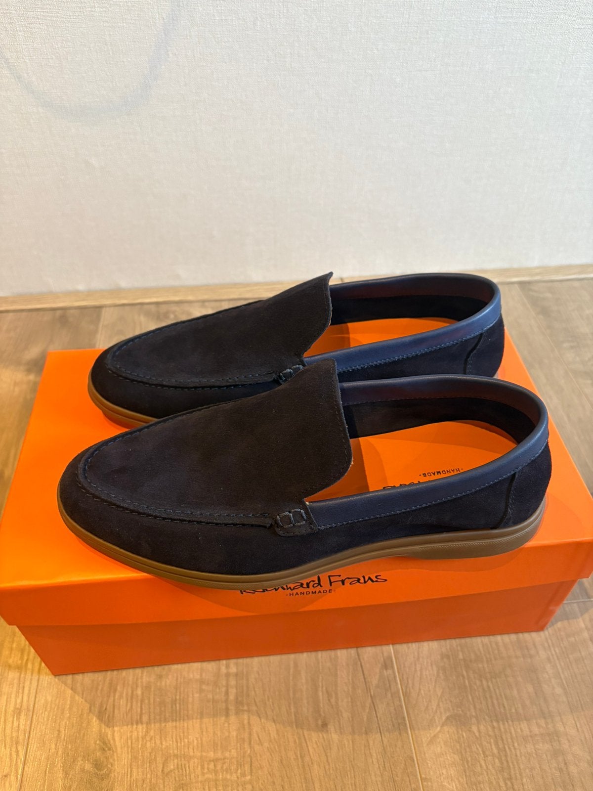 Reinhard Frans dames loafers, Blauw, Instappers, Nieuw, Ophalen of Verzenden