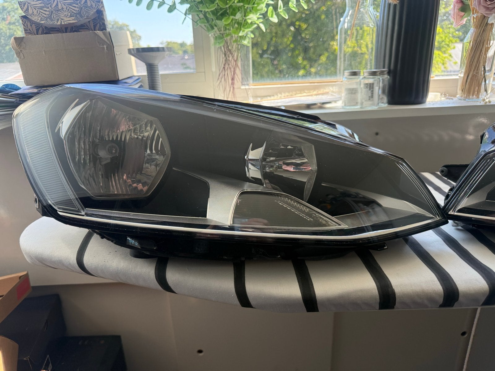 Originele Volkswagen Golf 7 koplampen (set) halogeen, Auto-onderdelen, Verlichting, Ophalen of Verzenden, Gebruikt, Volkswagen