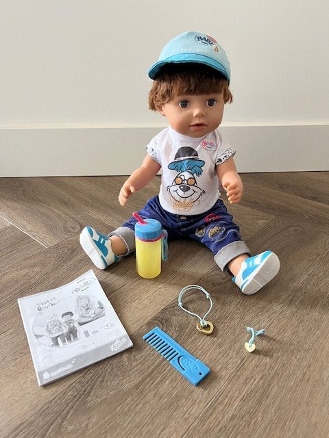 Baby Born pop grote broer, Ophalen of Verzenden, Gebruikt, Babypop