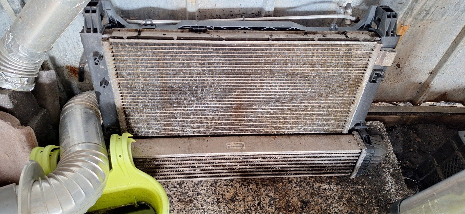 Intercooler, condensor en radiateur Mercedes W245 (2010), Ophalen, Gebruikt, Mercedes-Benz