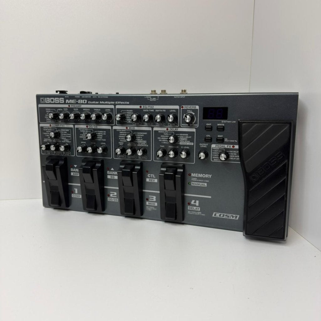 Boss ME-80 Gitaar effectpedaal + Carrybag | Nette staat, Flex Ltd., Zo goed als nieuw, https://flex.com/contact-us, Nobelstraat 10, 5807 GA Oostrum LB, Limburg, Nederland