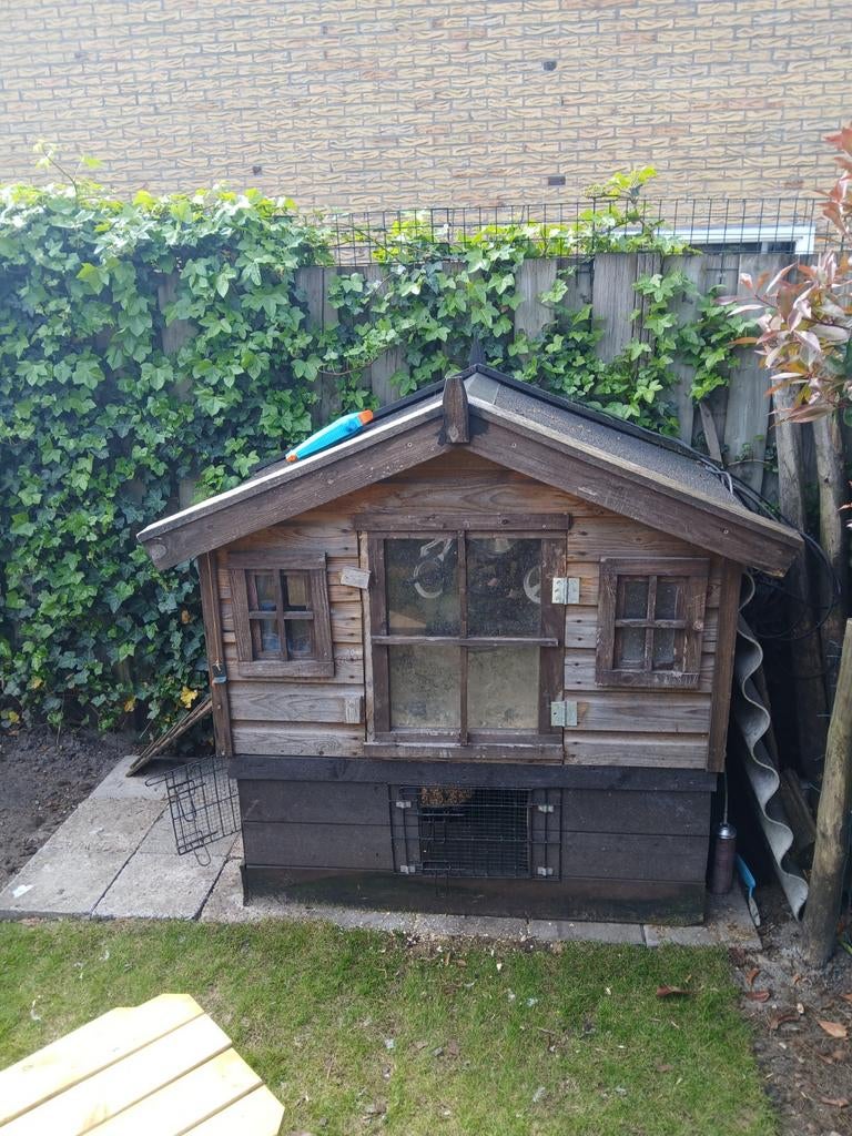 Kippen hok met saramakippen, Dieren en Toebehoren, Pluimvee | Toebehoren, Ophalen, Kippenhok of Kippenren